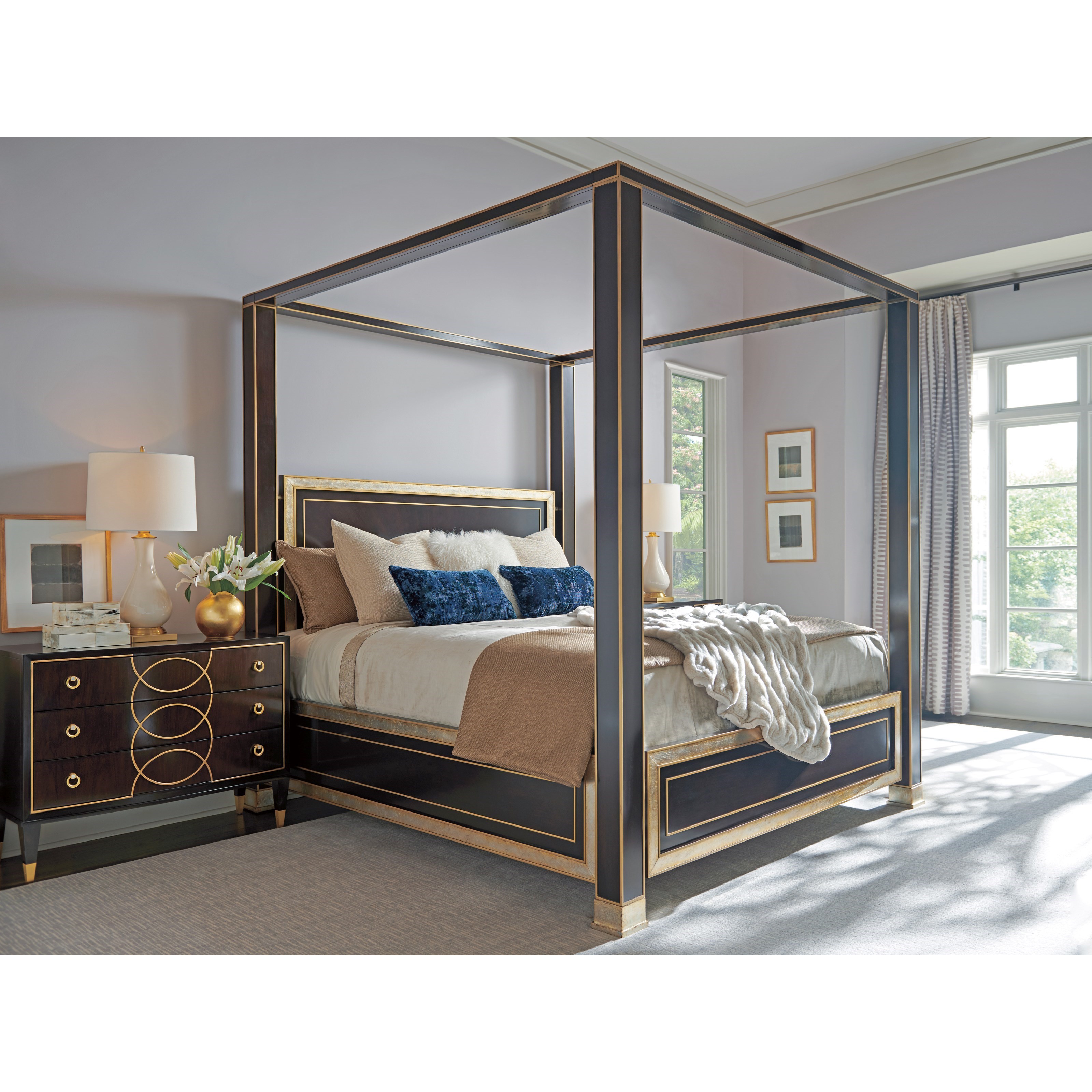 Lexington Carlyle 736 CK Bedroom Group 3 California King Bedroom Group
